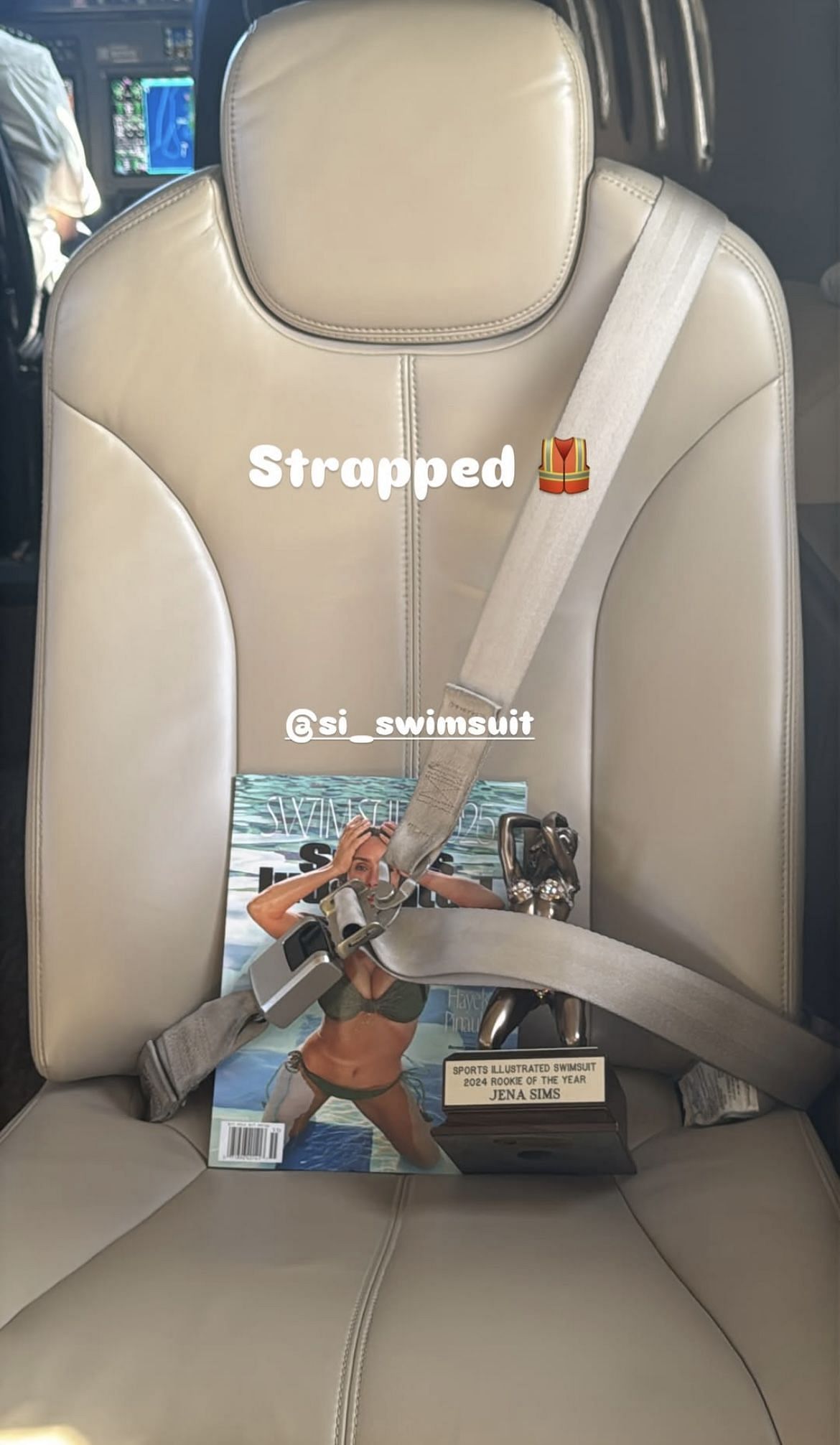 Still taken from Sims’ Instagram Story_Image Source: Instagram/@jenamsims